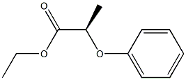 (R)-2-Phenoxypropanoic acid ethyl ester 구조식 이미지