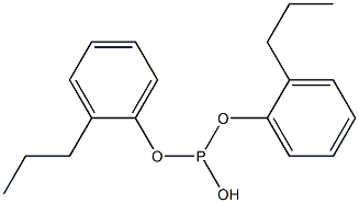 Phosphorous acid di(2-propylphenyl) ester Structure