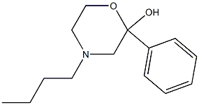 4-Butyl-2-phenylmorpholin-2-ol 구조식 이미지