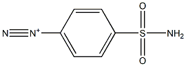 4-(Aminosulfonyl)benzenediazonium Structure