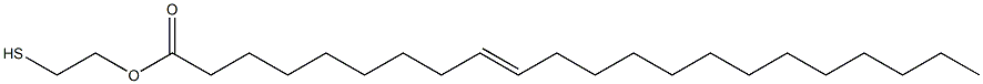 9-Docosenoic acid 2-mercaptoethyl ester 구조식 이미지