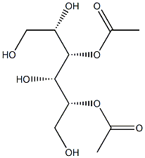 L-Glucitol 2,4-diacetate 구조식 이미지