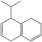 1,4,5,6-Tetrahydro-4-isopropylnaphthalene 구조식 이미지