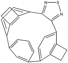 3,4-[m-Phenylenebis(ethylene-4,1-phenylene)]-1,2,5-thiadiazole 구조식 이미지