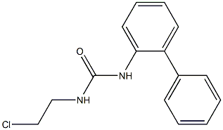 1-(1,1'-Biphenyl-2-yl)-3-(2-chloroethyl)urea Structure