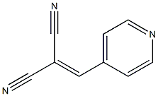 2-[(4-Pyridyl)methylene]malononitrile Structure