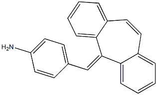 5-(4-Aminobenzylidene)-5H-dibenzo[a,d]cycloheptene Structure