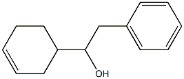 1-(3-Cyclohexenyl)-2-phenylethanol 구조식 이미지