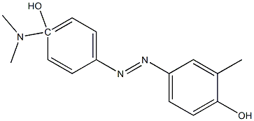 4'-(Dimethylamino)-3-methylazobenzene-4-ol Structure