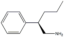 [R,(+)]-2-Phenyl-1-pentanamine Structure