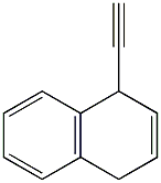 1-Ethynyl-1,4-dihydronaphthalene 구조식 이미지