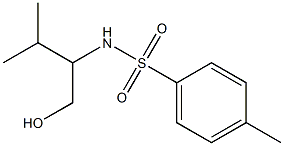 3-Methyl-2-[(4-methylphenylsulfonyl)amino]-1-butanol 구조식 이미지