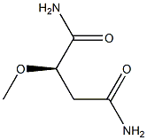 [R,(+)]-2-Methoxysuccinamide Structure