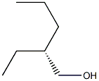 [R,(-)]-2-Ethyl-1-pentanol 구조식 이미지