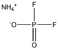 Difluoridophosphoric acid ammonium salt 구조식 이미지