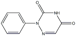 2-[Phenyl]-1,2,4-triazine-3,5(2H,4H)-dione Structure