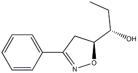 (5S)-5-[(1S)-1-Hydroxypropyl]-3-phenyl-2-isoxazoline 구조식 이미지