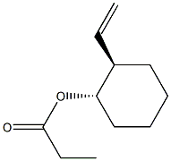 (1S,2R)-2-Vinylcyclohexanol propionate Structure