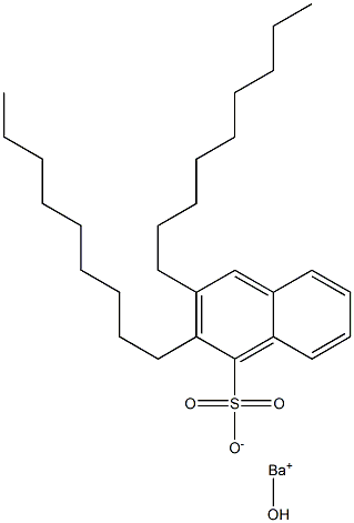 Dinonylnaphthalenesulfonic acid hydroxybarium salt Structure