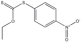 Dithiocarbonic acid S-(4-nitrophenyl)O-ethyl ester Structure