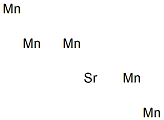 Pentamanganese strontium Structure