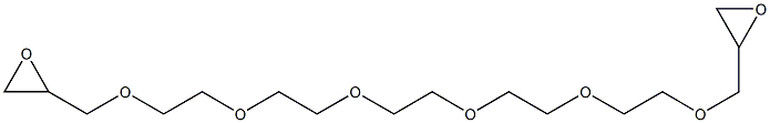 2,2'-[Ethylenebis(oxyethyleneoxyethyleneoxymethylene)]bis(oxirane) 구조식 이미지