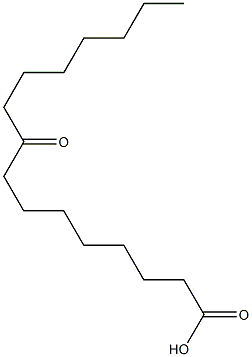 9-Oxohexadecanoic acid Structure