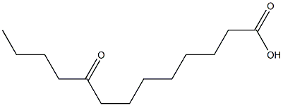 9-Oxotridecanoic acid 구조식 이미지