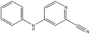 4-(Phenylamino)pyridine-2-carbonitrile Structure