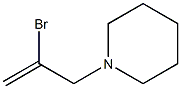 1-(2-Bromoallyl)piperidine Structure