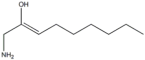 1-Amino-2-nonen-2-ol 구조식 이미지