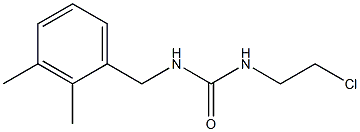 1-(2-Chloroethyl)-3-(2,3-dimethylbenzyl)urea Structure