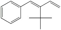 (1Z)-1-Phenyl-2-tert-butyl-1,3-butadiene 구조식 이미지