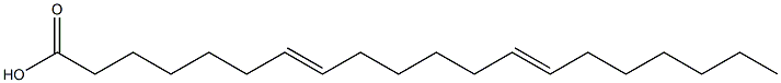 7,13-Icosadienoic acid Structure