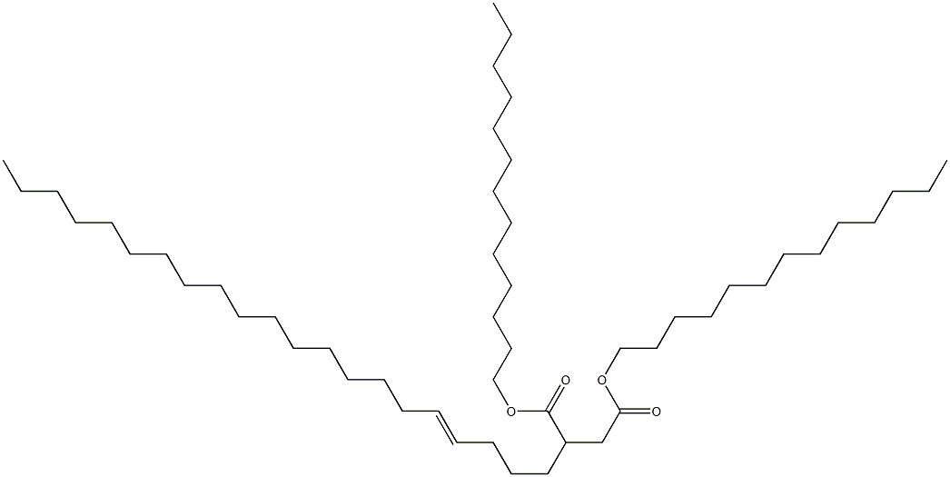 2-(4-Henicosenyl)succinic acid ditridecyl ester 구조식 이미지