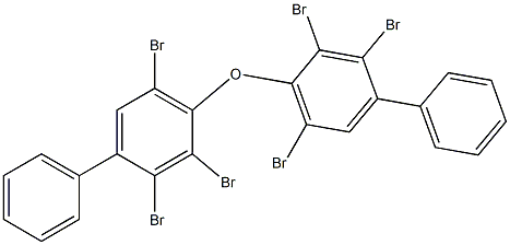 Phenyl(2,3,6-tribromophenyl) ether 구조식 이미지