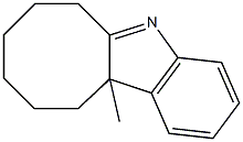 11a-Methyl-7,8,9,10,11,11a-hexahydro-6H-cyclooct[b]indole Structure