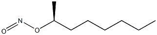 (+)-Nitrous acid [(S)-1-methylheptyl] ester 구조식 이미지