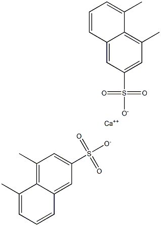 Bis(4,5-dimethyl-2-naphthalenesulfonic acid)calcium salt 구조식 이미지