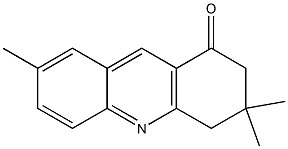 3,3,7-Trimethyl-3,4-dihydroacridin-1(2H)-one Structure