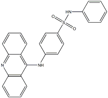 4-[(9-Acridinyl)amino]-N-phenylbenzenesulfonamide Structure