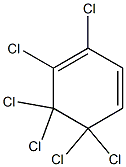 1,2,4-Trichloro-1,2,3-trichlorobenzene Structure