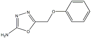 2-Amino-5-phenoxymethyl-1,3,4-oxadiazole 구조식 이미지