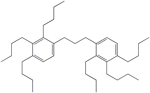 4,4'-(1,3-Propanediyl)bis(1,2,3-tributylbenzene) Structure