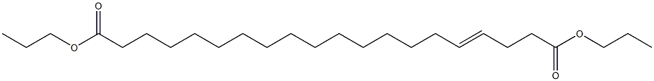 16-Icosenedioic acid dipropyl ester Structure