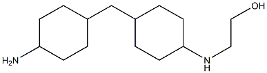 2-[4-(4-Aminocyclohexylmethyl)cyclohexylamino]ethanol Structure