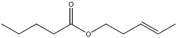 Valeric acid 3-pentenyl ester 구조식 이미지