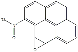 9,10-Dihydro-9,10-epoxy-1-nitropyrene 구조식 이미지