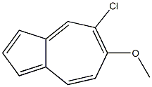 5-Chloro-6-methoxyazulene 구조식 이미지