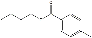 p-Methylbenzoic acid isoamyl ester Structure